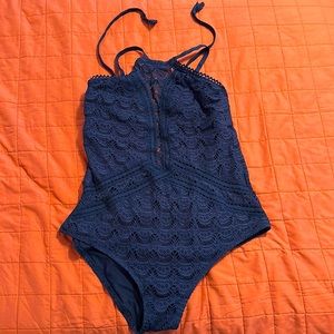 Navy BECCA brand swimsuit